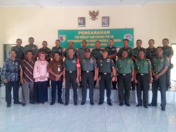 Kunker Tim Sergap Mabesad ke Kodim 0816/Sidoarjo