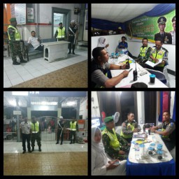 Anggota Kodim 0816/Sidoarjo fokus pada pam Hari Raya Idul Fitri