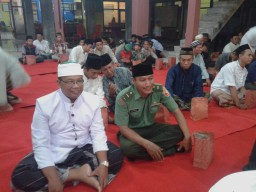 Peringatan Isro' Mi'roj Nabi Muhammad Saw di balai desa Bringin benci Taman