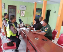 Kerjasama yang baik diantara Tiga Pilar Desa Bhabinkamtibmas
