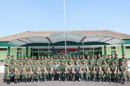 Dandim 0816 sambut kunker dari Tim Dislitbangad
