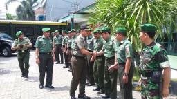 Koramil 0816/01 terima kunjungan Dandim 0816/Sidoarjo