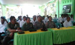 Koramil 0816/07 turut hadir dalam acara operasional jaringan irigasi