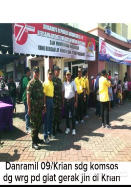 Lomba Gerak Jalan Dan PBB Memperingati HUT RI Ke 71