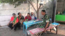 Untuk mempererat tali silaturahmi dan kerjasama yang baik dalam rangka mendukung Tugas Pokok Babinsa