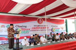 Clossing SIDOARJO SIAP 24 JAM resmi ditutup dengan Doa Bersama