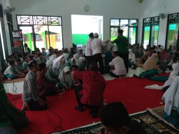 babinsa Kedung Banteng laksanakan Doa bersama di SMPN 2 Tanggulangin
