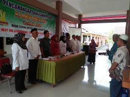 Pencanangan Kampung KB Desa Terung Wetan Kec. Krian