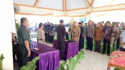 Sekcam Sidoarjo kota dilantik menjadi Pj Kades Rangkah Kidul