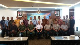 Danramil 0816/17 Gedangan mengikuti sosialisasi keselamatan penerbangan