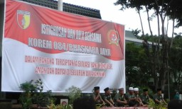 Anggota Ramil 07 adakan Istighosah bersama Forkopimka Krembung