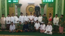 Koramil Sidoarjo kota Ikuti Kegiatan Safari Ramadhan Di Masjid As sa'adah Bluru Kidul