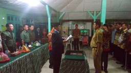 *PENGAMBILAN SUMPAH JABATAN DAN PELANTIKAN PERANGKAT DESA DUKUHTENGAH DAN DESA BANJARSAR