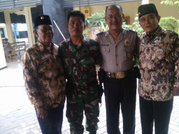 BABINSA SERKA M.ASKUR MENGHADIRI HALAL BIHALAL KELUARGA BESAR PP POLRI RANTING SIDOARJO KOTA
