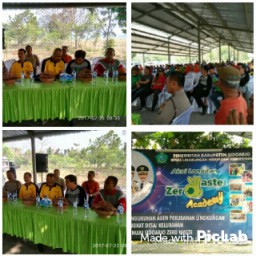 Pengukuhan Agen Perubahan Lingkungan Tingkat Desa/Kelurahan Menuju Sidoarjo Zero Waste.