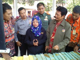 Ramil 0816/07 hadiri penarikan KKN-PPM mahasiswa Univ. PGRI Adi Buana Sby