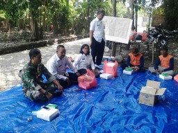BABINSA KORAMIL 02/CANDI BERSAMA PPL SOSIALISASI PENGENDALIAN HAMA WERENG