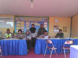 Koramil 0816/01 Sidoarjo Kota bantu pengamanan lebaran