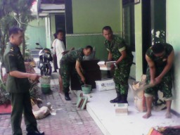 Pemeliharaan Pangkalan Makoramil 0816/06 Tanggulangin