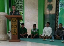 Danramil 01/Sidoarjo menghadiri pelantikan pengurus anak cabang IPNU IPPU Sidoarjo Kota
