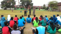 Menyambut HUT RI ke 71, TNI dipercaya untuk melatih paskibraka