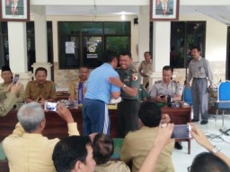 Lepas Sambut Danramil 0816/18 Sedati
