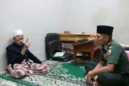 Jalin Silahturahmi, Dandim 0816/Sidoarjo kunjungi PP Pimpinan KH. Sholeh Kosim