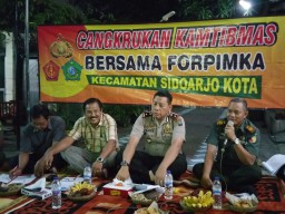 Caangkrukan Forkopimka Sidoarjo Kota di Perum Kemiri Indah