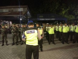 Koramil dan Polsek Ciptakan kondisi aman dan nyaman.