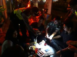Koramil Bantu Polsek Dalam Operasi Pekat Antisipasi Jelang Bulan Suci Ramadhan