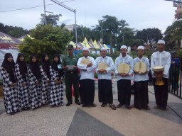 Koramil 0816/02 berpartisipasi dalam kegiatan Kampung Ramadhan