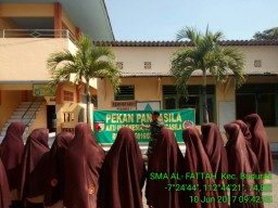 DANRAMIL BESERTA BATUUD KORAMIL 0816/03 BUDURAN MELAKSANAKAN WASBANG PEKAN PANCASILA
