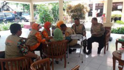 Simulasi pengurangan resiko bencana (PRab) dan Pembentukan Tim Reaksi cepat Kec. Tanggulangin