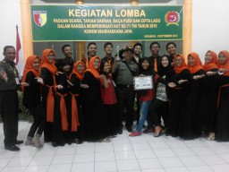 Tim Paduan Suara binaan Ramil 01 jadi jawara Tk Korem