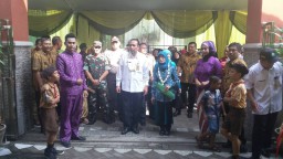 Danramil 01/kota menghadiri lomba desa tingkat Kabupaten Sidoarjo