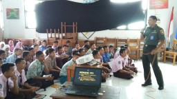 PLS SMA Senopati Sedati,Danramil 0816/18 berharap Generasi Muda paham akan 4 Pilar Kebangsaan