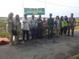 Babinsa Koramil 02/Candi membantu sergap di wilayah Binaanya