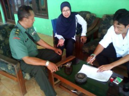 Babinsa Gelang Pelda Poniman selalu aktif dalam pelaksanaan komunikasi masyarakat
