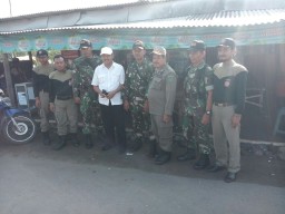 Koramil 0816/08 Jabon dalam menjaga stabilitas keamanan.