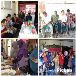 Indahnya kebersamaan halal bihalal dengan saling memaafkan di hari yang fitri