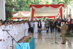 Dandim 0816/Sda turut hadir dalam acara Pelantikan Kades se-Kab Sidoarjo