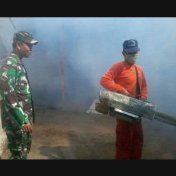 Penyemprotan/pengasapan dalam mengantisipasi berkembangnya penyakit DBD