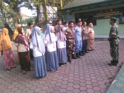Kegiatan Silahturahmi dengan Ormas di Wilayah Koramil 02/Candi