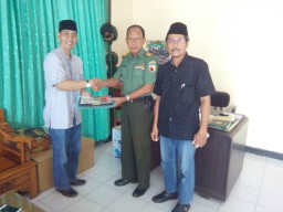 Danramil Candi Menerima Kunjungan Balasan Tokoh Agama