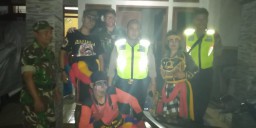 Koramil 0816/09 melaksanakan pemantauan pengamanan cagar budaya Jaran Kepang