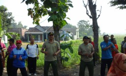 Koramil 0816/07 Krembung SKJ Bersama Forkopimka di Desa Gading