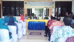 Batuud Ramil 02/Candi hadiri pelantikan Sekretaris Desa