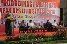 Siagakan Personel dalam Pengamanan Natal dan Tahun Baru 2017