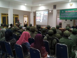 Linmas bersama TNI optimalkan keamanan dilingkungan masyarakat
