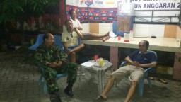 Babinsa 01/Kota melaksanakan patroli wilayah